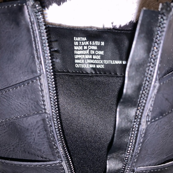 JustFab: Knee high black boots - Picture 3 of 5